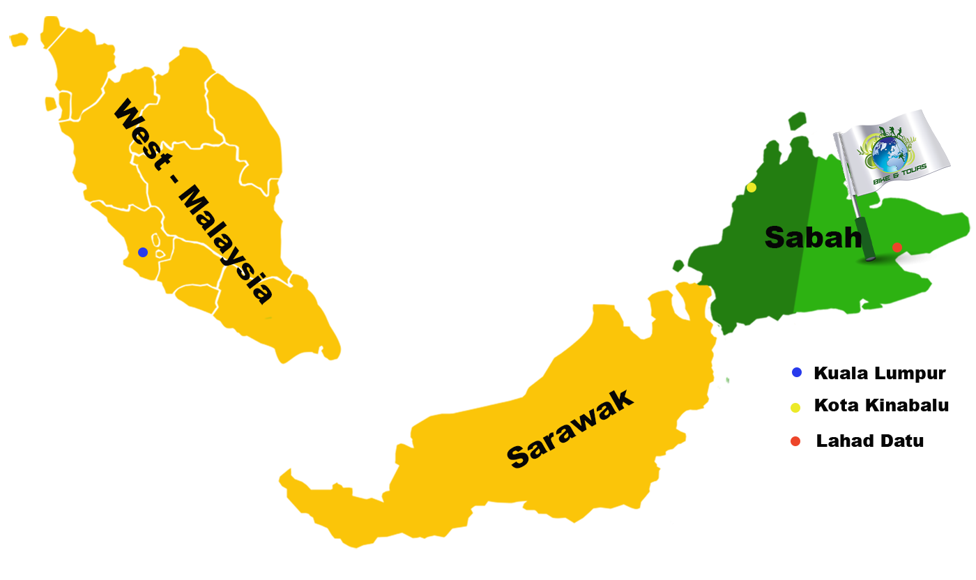 Danum Valley Map Sabah