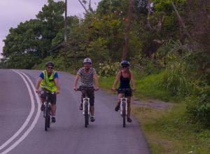 Kampung Ride with Bike and Tours in Lahad Datu